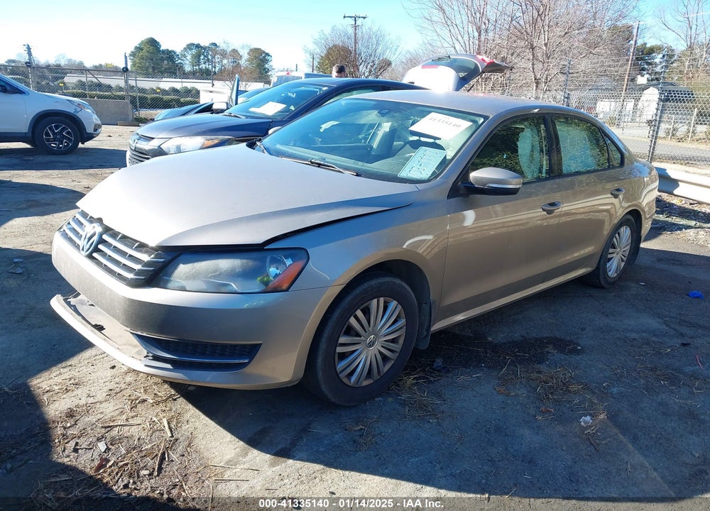 2015 VOLKSWAGEN PASSAT 1.8T S VIN: 1VWAS7A37FC083964