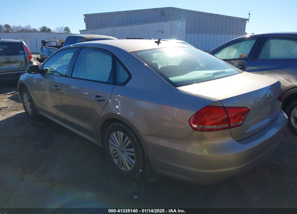 2015 VOLKSWAGEN PASSAT 1.8T S VIN: 1VWAS7A37FC083964