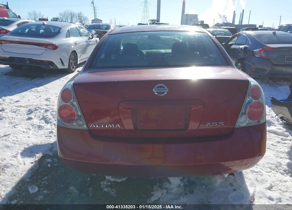 2005 NISSAN ALTIMA 2.5 S VIN: 1N4AL11D45C119586
