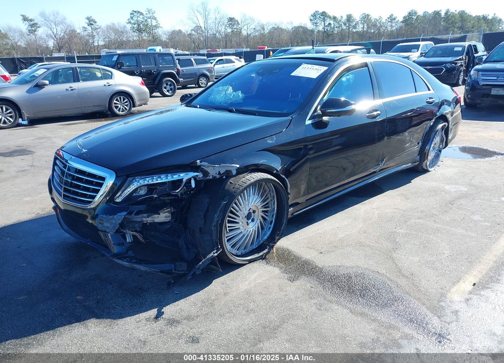 2015 MERCEDES-BENZ S 550 4MATIC VIN: WDDUG8FB1FA077456