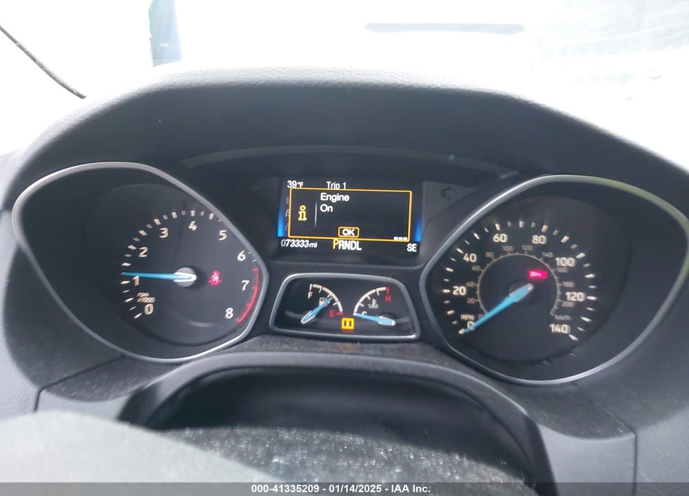 2017 FORD FOCUS SE VIN: 1FADP3K23HL220004