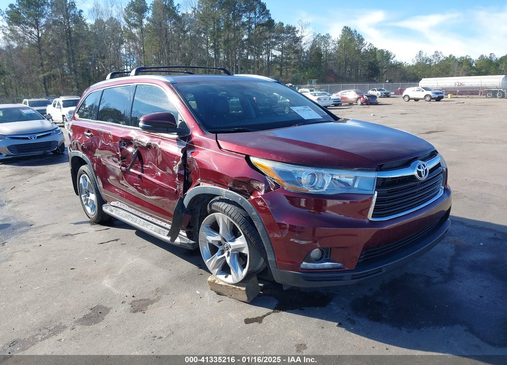 2016 TOYOTA HIGHLANDER LIMITED V6 VIN: 5TDYKRFH4GS157410