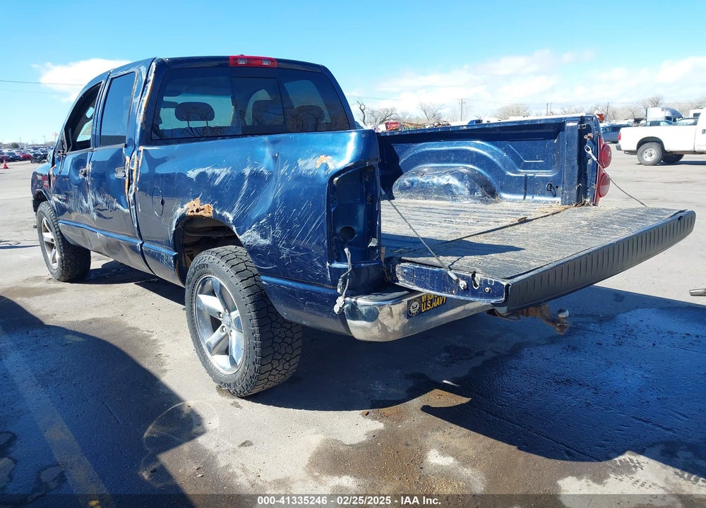 2007 DODGE RAM 1500 SLT/TRX4 OFF ROAD/SPORT VIN: 1D7HU18217J580291