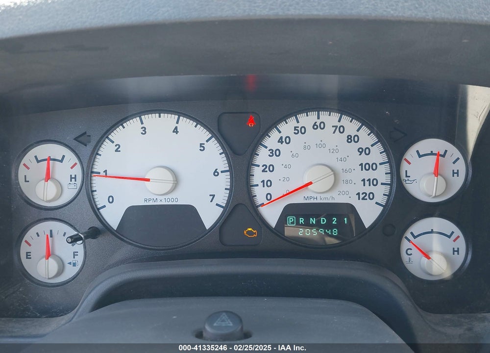 2007 DODGE RAM 1500 SLT/TRX4 OFF ROAD/SPORT VIN: 1D7HU18217J580291