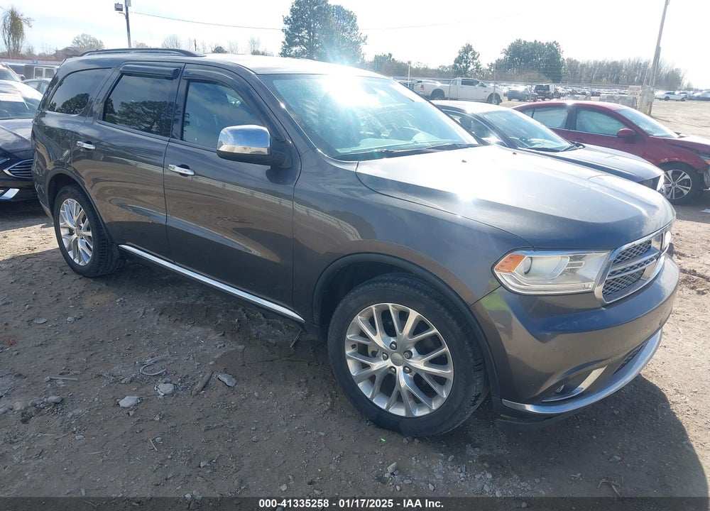 2016 DODGE DURANGO SXT VIN: 1C4RDHAG8GC459680