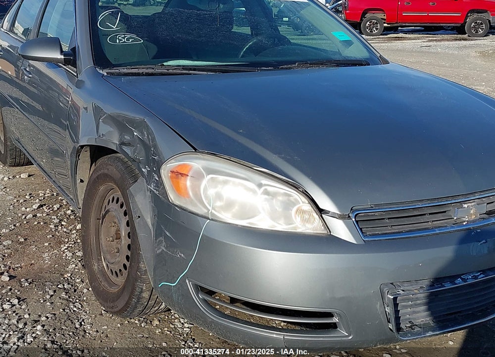 2007 CHEVROLET IMPALA LS VIN: 2G1WB58K079271334