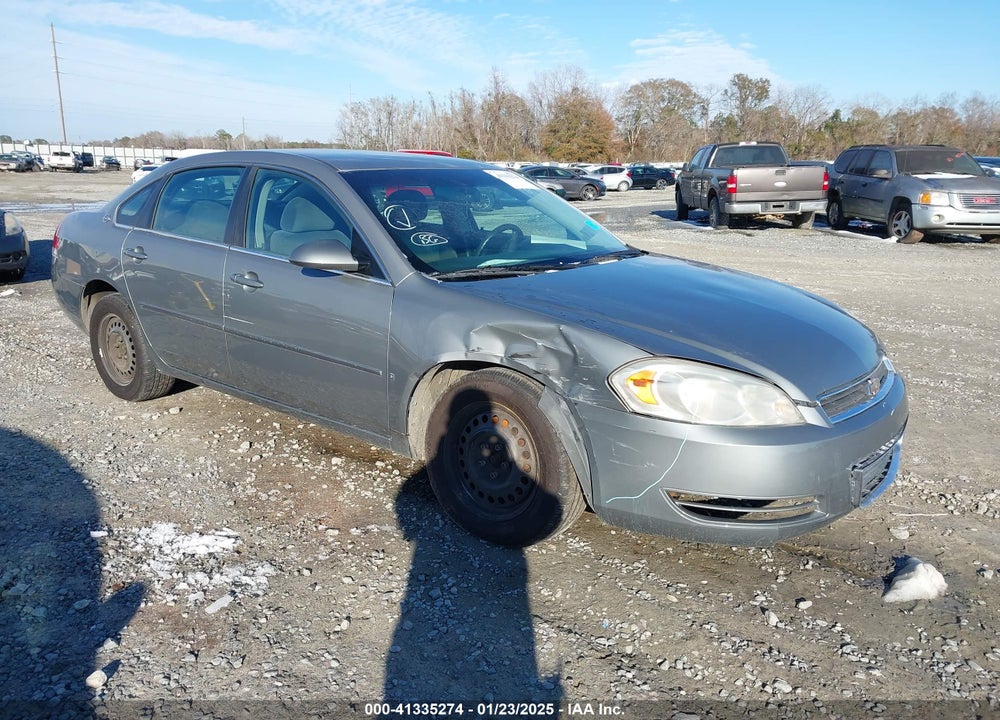 2007 CHEVROLET IMPALA LS VIN: 2G1WB58K079271334