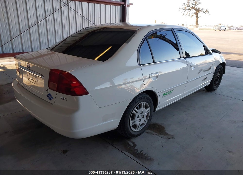 2002 HONDA CIVIC GX VIN: 1HGEN26592L000541