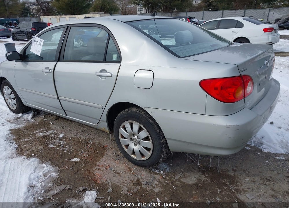 2004 TOYOTA COROLLA LE VIN: 2T1BR38E44C276094