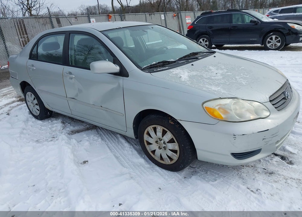 2004 TOYOTA COROLLA LE VIN: 2T1BR38E44C276094