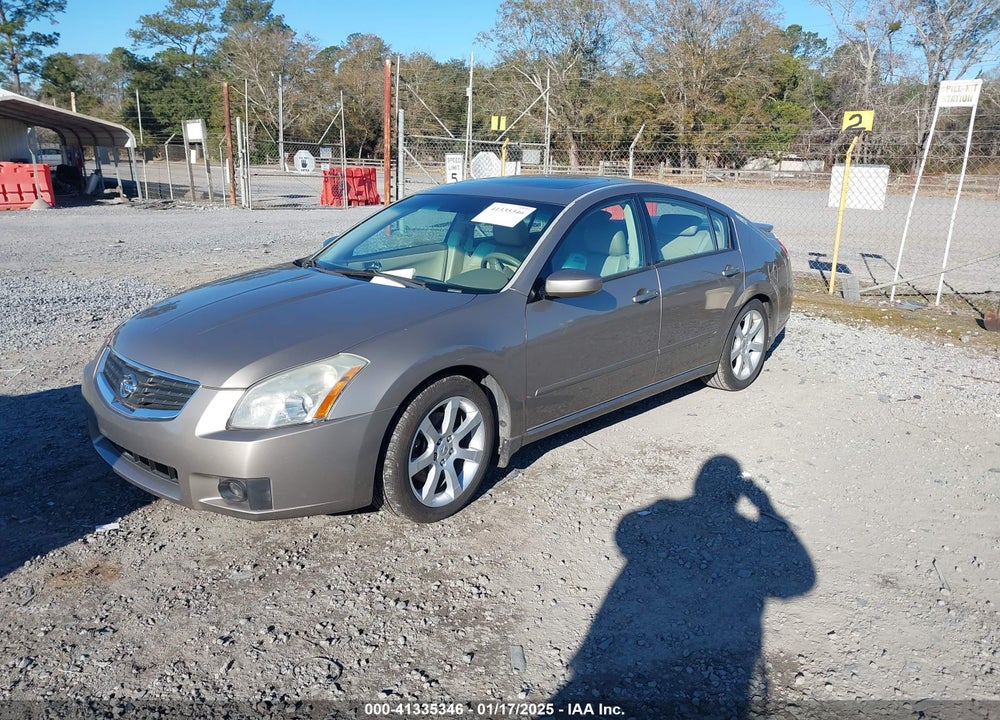 2008 NISSAN MAXIMA 3.5 SE VIN: 1N4BA41E88C830782
