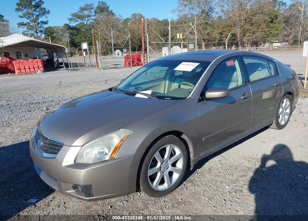 2008 NISSAN MAXIMA 3.5 SE VIN: 1N4BA41E88C830782