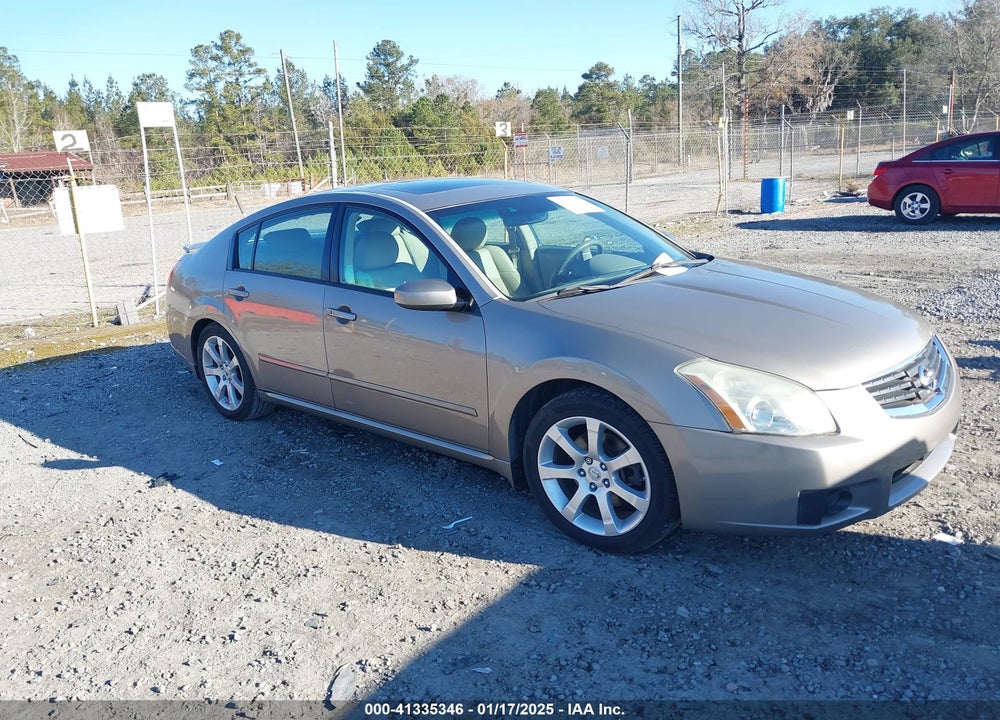2008 NISSAN MAXIMA 3.5 SE VIN: 1N4BA41E88C830782