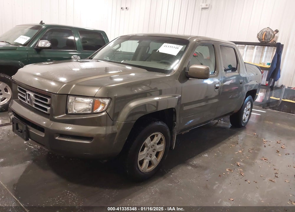2006 HONDA RIDGELINE RTL VIN: 2HJYK16516H514901