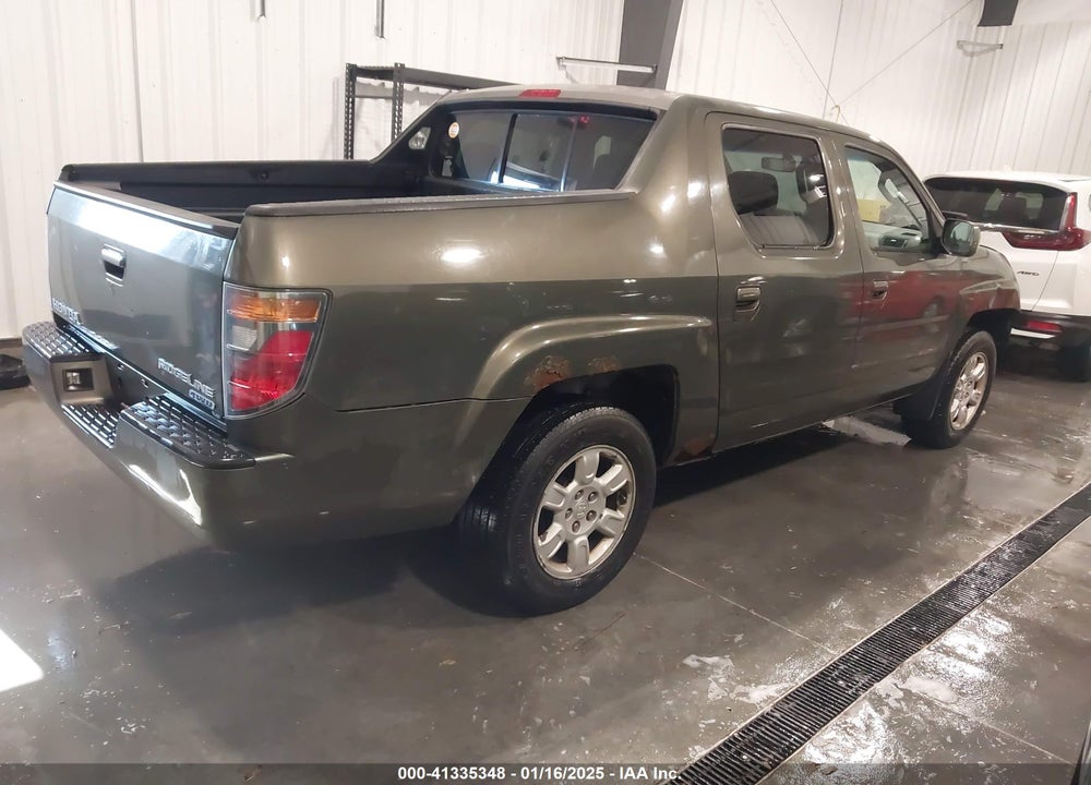 2006 HONDA RIDGELINE RTL VIN: 2HJYK16516H514901