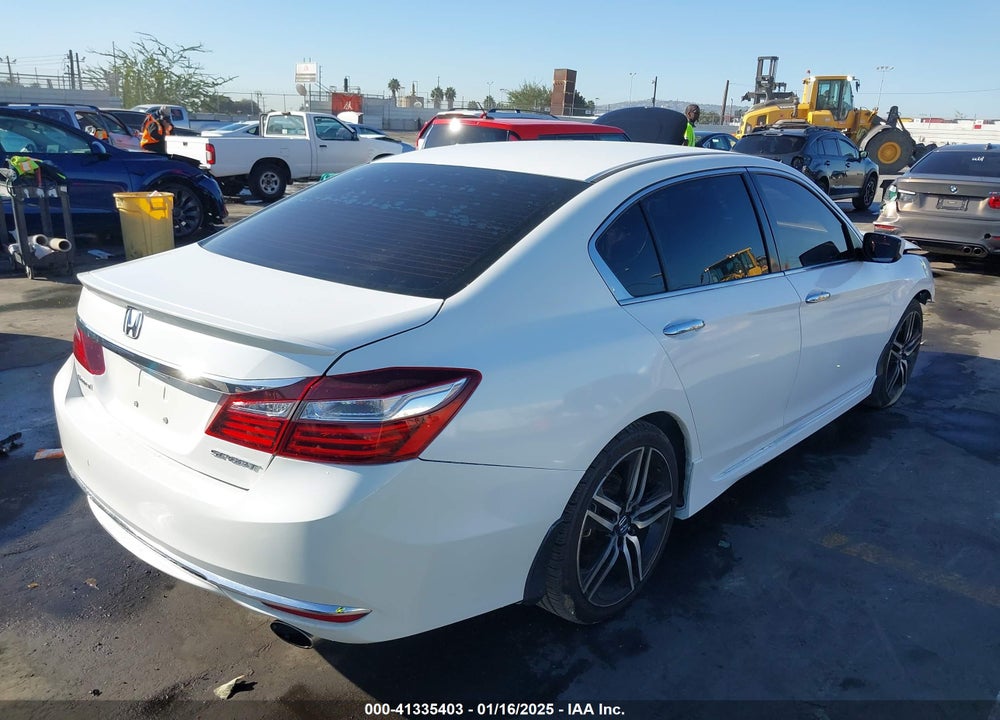2016 HONDA ACCORD SPORT VIN: 1HGCR2F5XGA195628