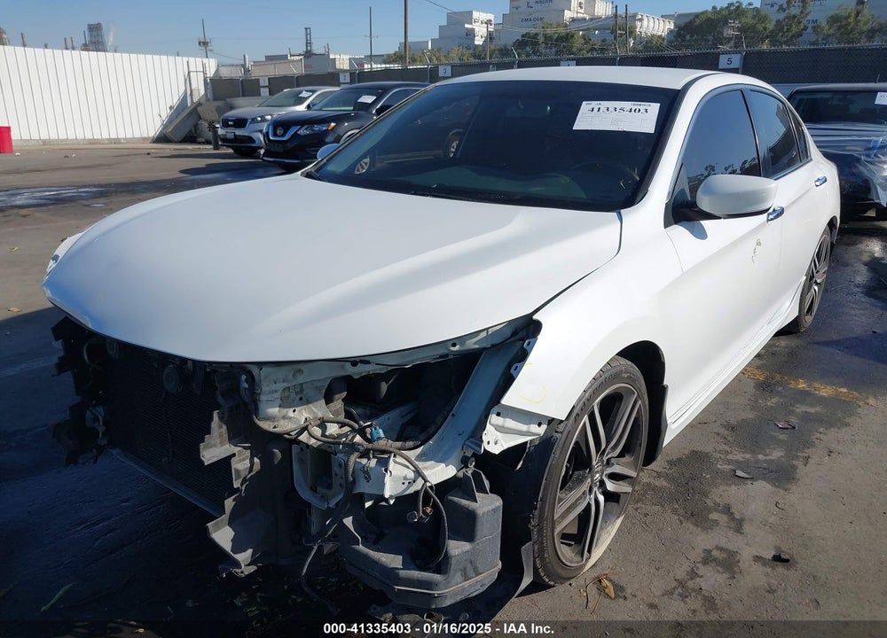 2016 HONDA ACCORD SPORT VIN: 1HGCR2F5XGA195628