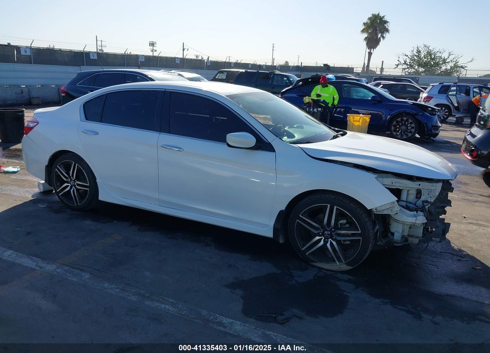 2016 HONDA ACCORD SPORT VIN: 1HGCR2F5XGA195628