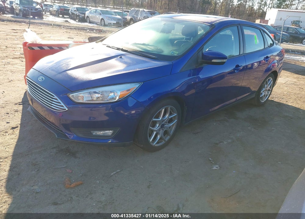 2015 FORD FOCUS SE VIN: 1FADP3F29FL322348