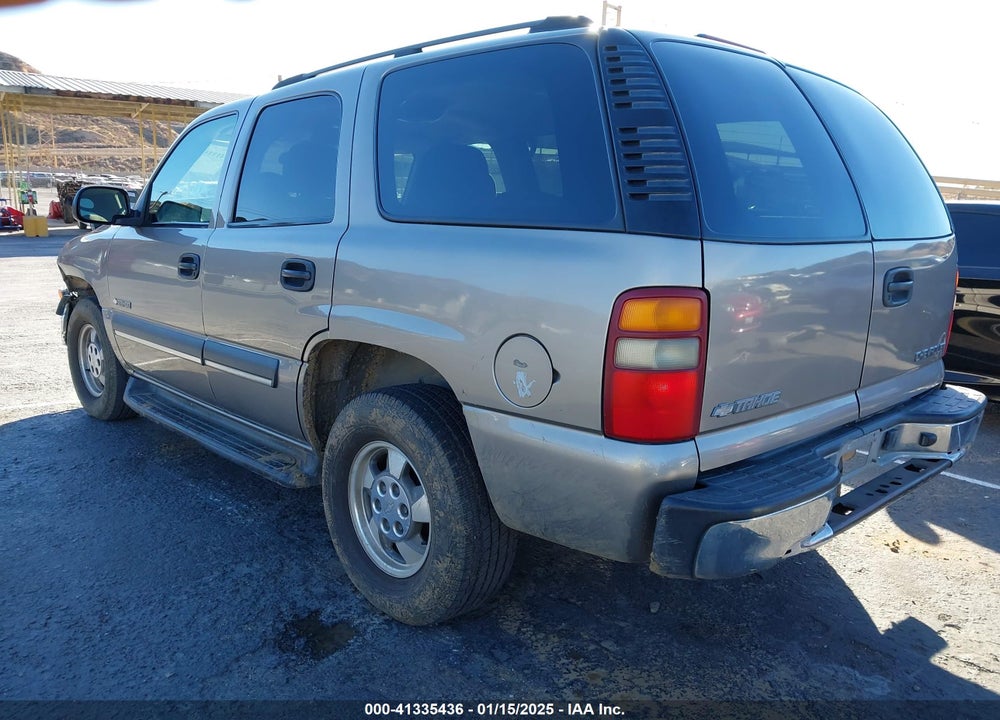 2003 CHEVROLET TAHOE LS VIN: 1GNEC13T43R293868