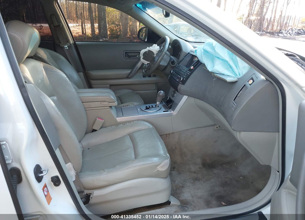 2005 INFINITI FX35 VIN: JNRAS08U65X105565