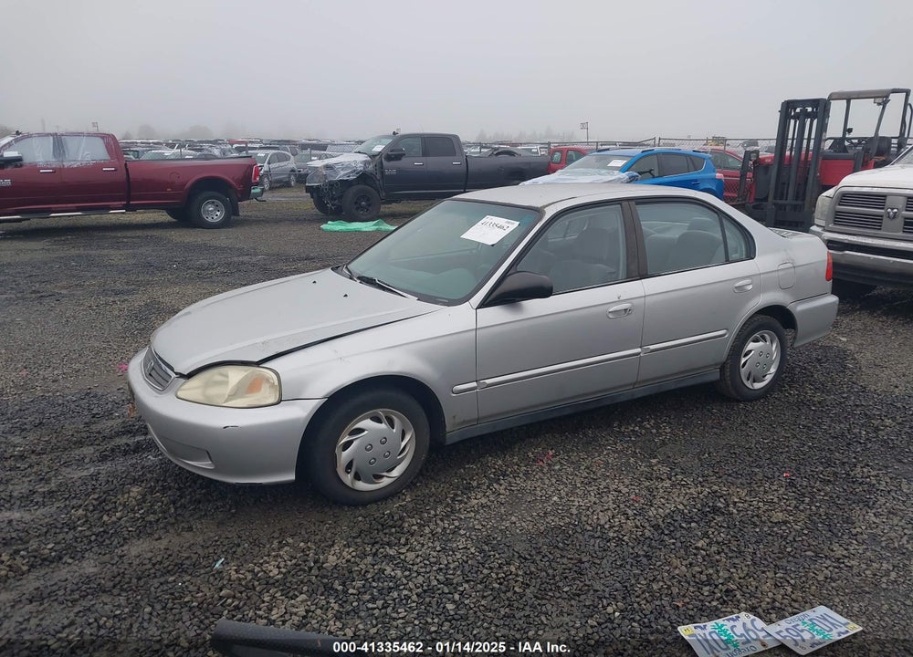 1999 HONDA CIVIC VALUE PACKAGE VIN: 2HGEJ6616XH537646