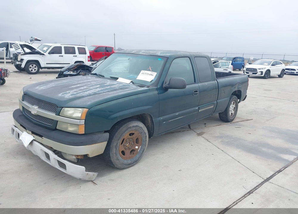2004 CHEVROLET SILVERADO 1500 LS VIN: 2GCEC19V241115761