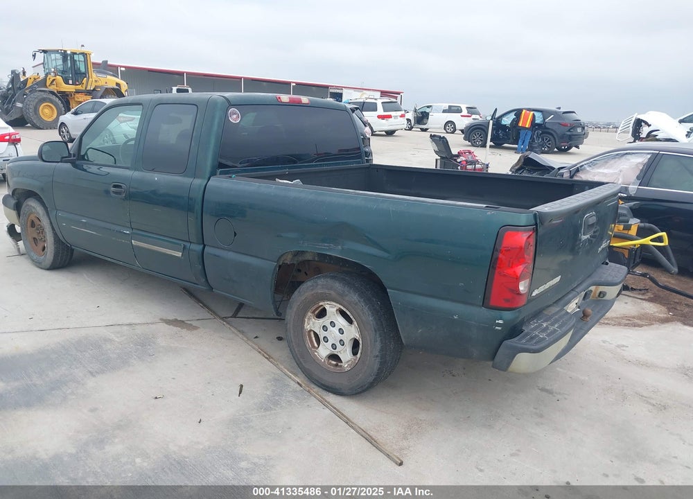 2004 CHEVROLET SILVERADO 1500 LS VIN: 2GCEC19V241115761