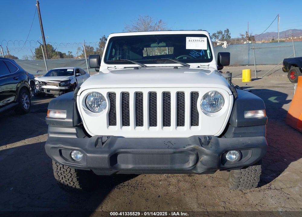 2020 JEEP WRANGLER SPORT 4X4 VIN: 1C4GJXAN7LW201040