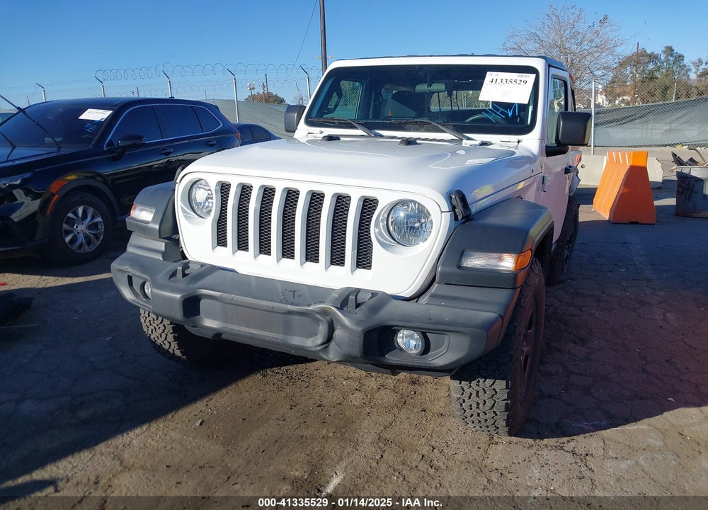 2020 JEEP WRANGLER SPORT 4X4 VIN: 1C4GJXAN7LW201040