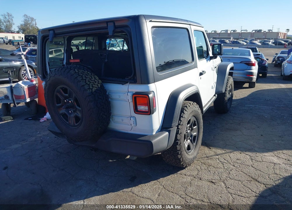 2020 JEEP WRANGLER SPORT 4X4 VIN: 1C4GJXAN7LW201040