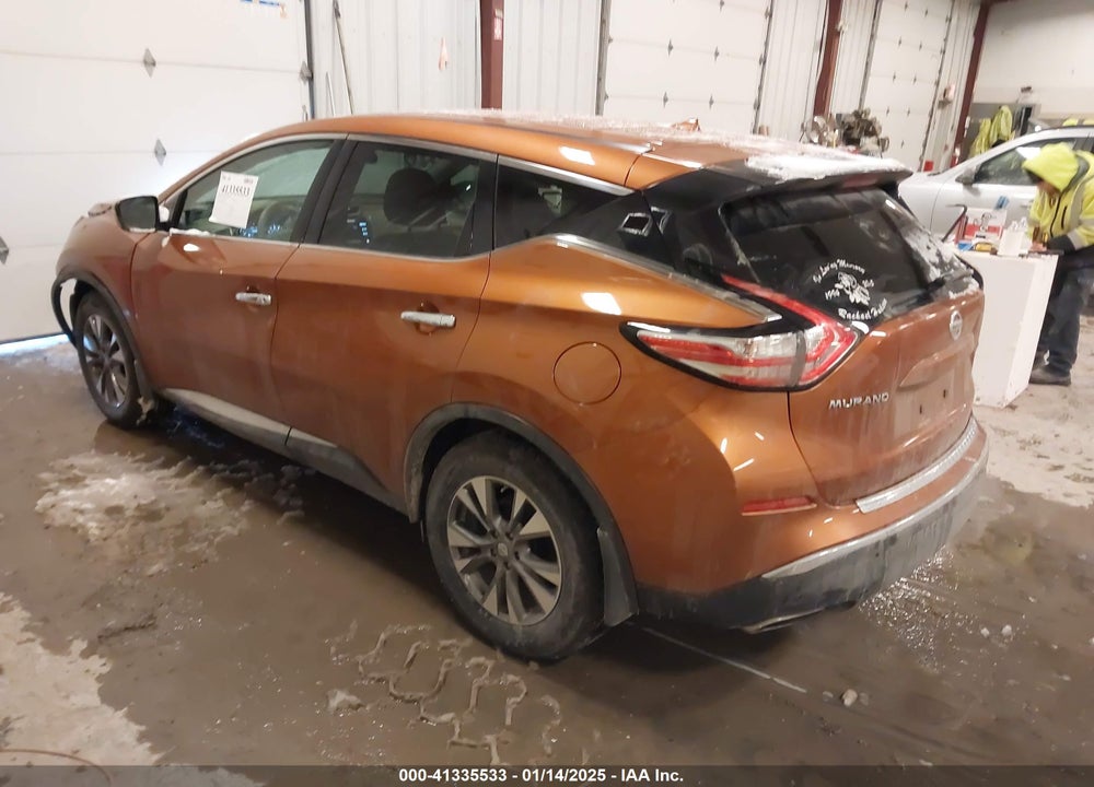 2016 NISSAN MURANO S VIN: 5N1AZ2MH1GN108187