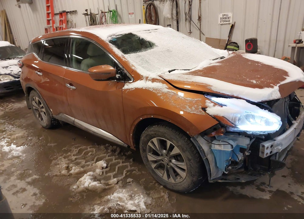 2016 NISSAN MURANO S VIN: 5N1AZ2MH1GN108187