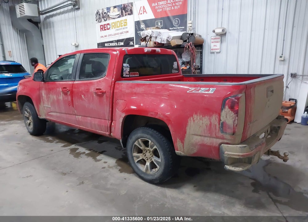 2015 CHEVROLET COLORADO VIN: 1GCGTCE37F1253085