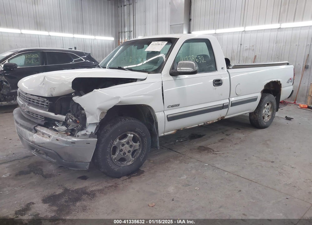 2000 CHEVROLET SILVERADO 1500 LS VIN: 1GCEK14T8YZ171127