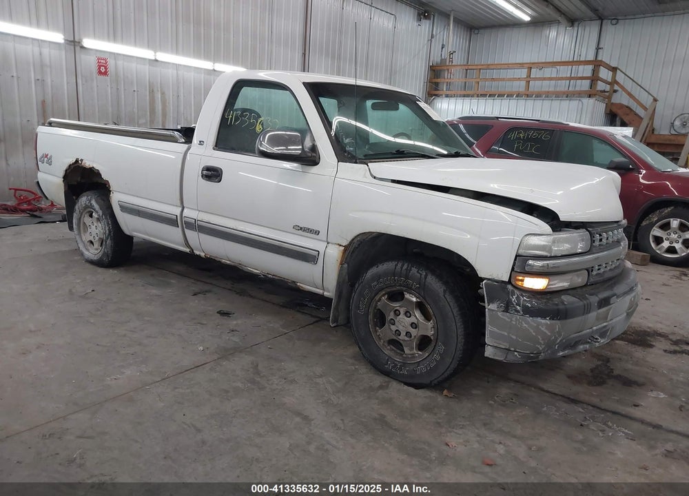2000 CHEVROLET SILVERADO 1500 LS VIN: 1GCEK14T8YZ171127
