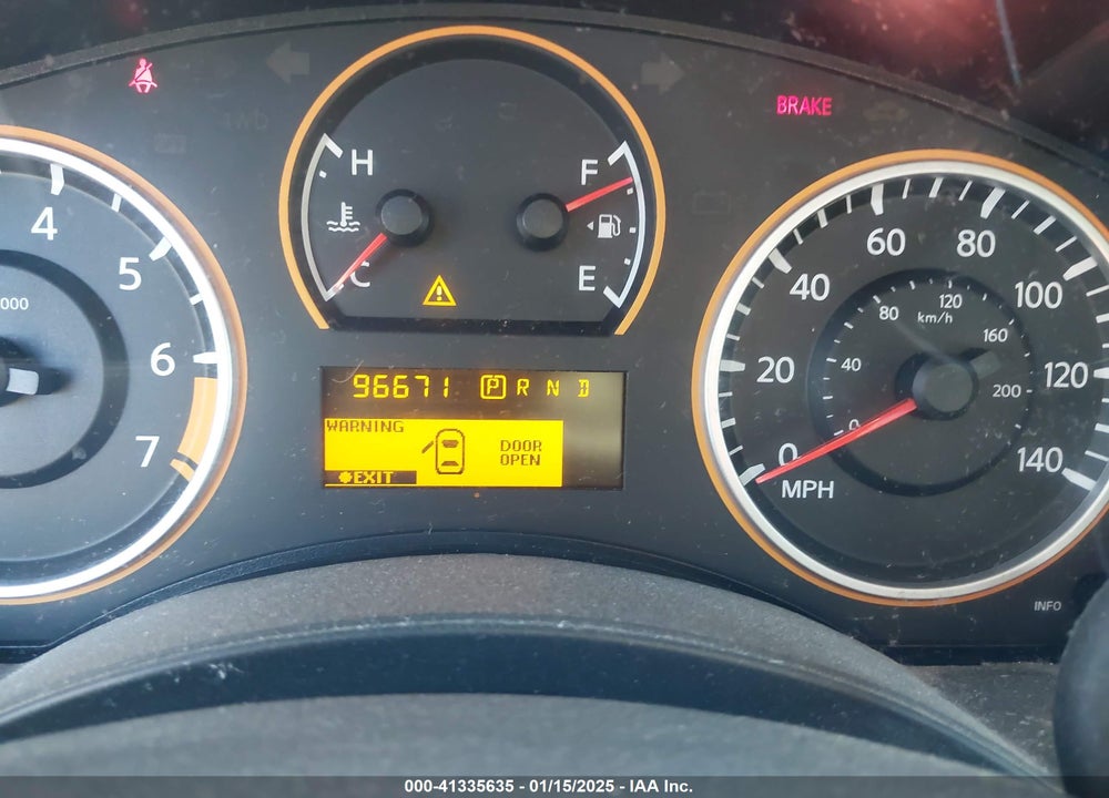 2011 NISSAN TITAN VIN: 1N6AA0CH5BN312613