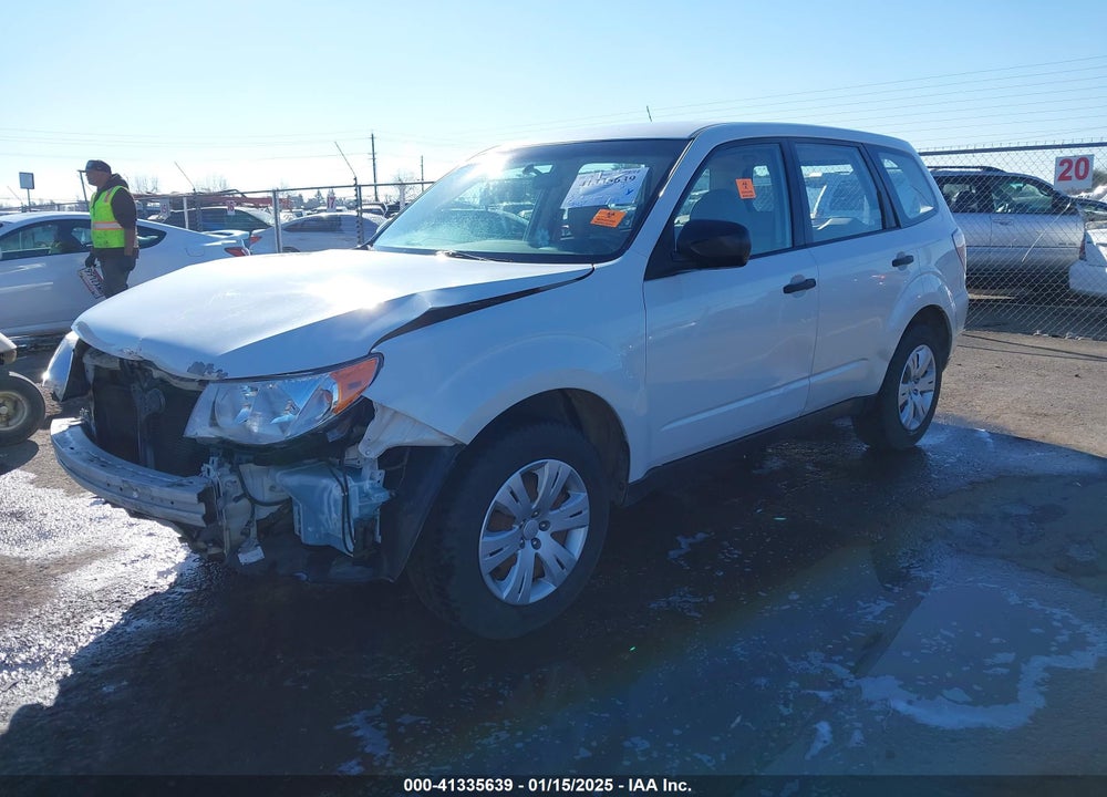 2010 SUBARU FORESTER 2.5X VIN: JF2SH6AC1AG738221