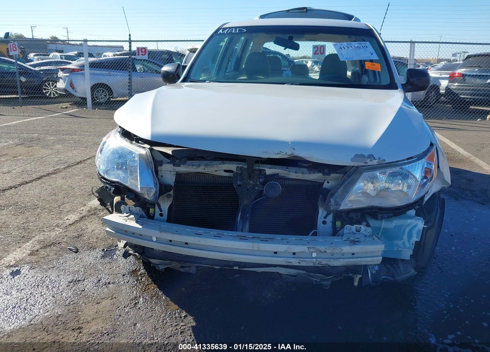 2010 SUBARU FORESTER 2.5X VIN: JF2SH6AC1AG738221