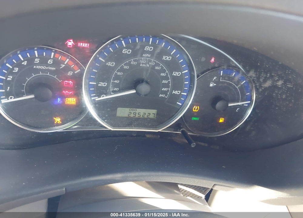 2010 SUBARU FORESTER 2.5X VIN: JF2SH6AC1AG738221