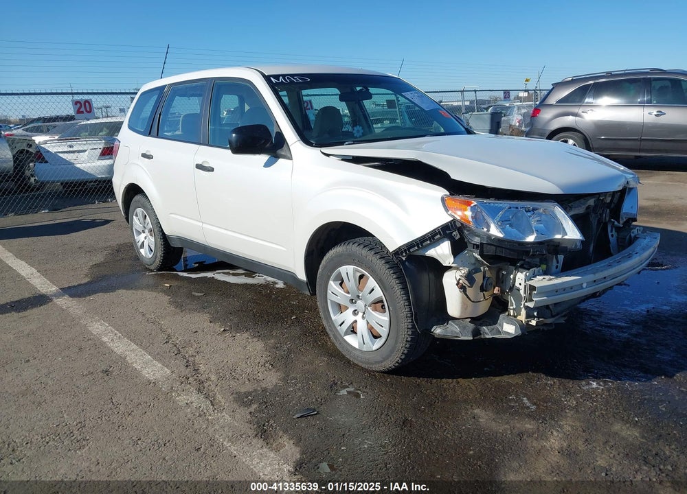 2010 SUBARU FORESTER 2.5X VIN: JF2SH6AC1AG738221