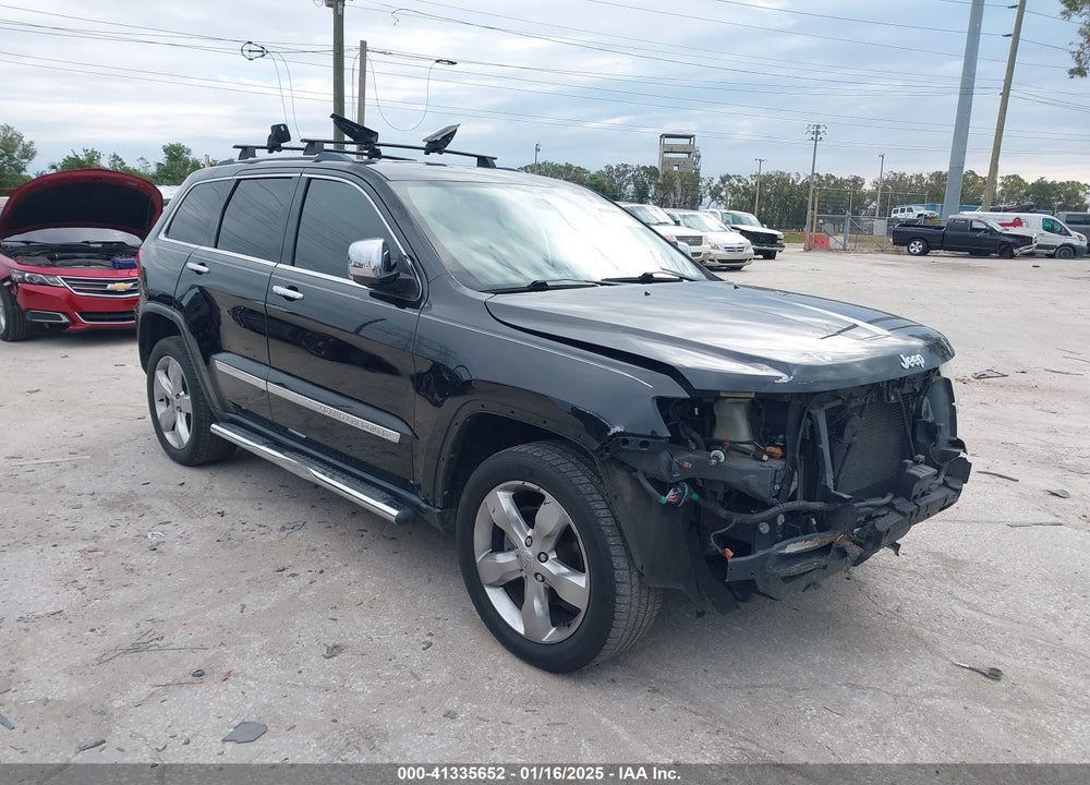 2013 CHEROKEE JEEP GRAND  OVERLAND VIN: 1C4RJECG6DC538118