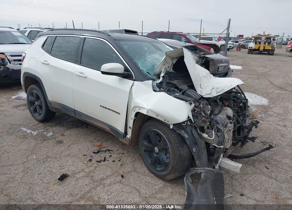 2018 JEEP COMPASS LATITUDE 4X4 VIN: 3C4NJDBB9JT328059