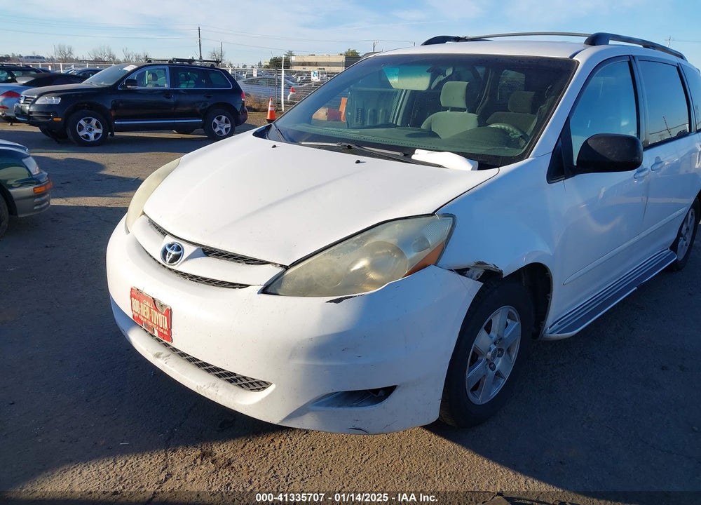 2006 TOYOTA SIENNA LE VIN: 5TDZA23C16S422001