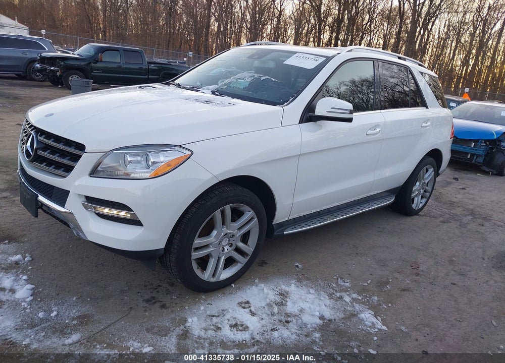 2015 MERCEDES-BENZ ML 350 4MATIC VIN: 4JGDA5HBXFA511716