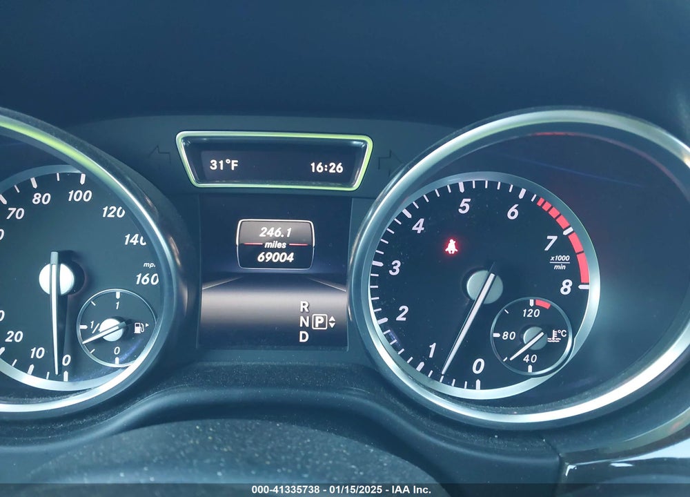 2015 MERCEDES-BENZ ML 350 4MATIC VIN: 4JGDA5HBXFA511716