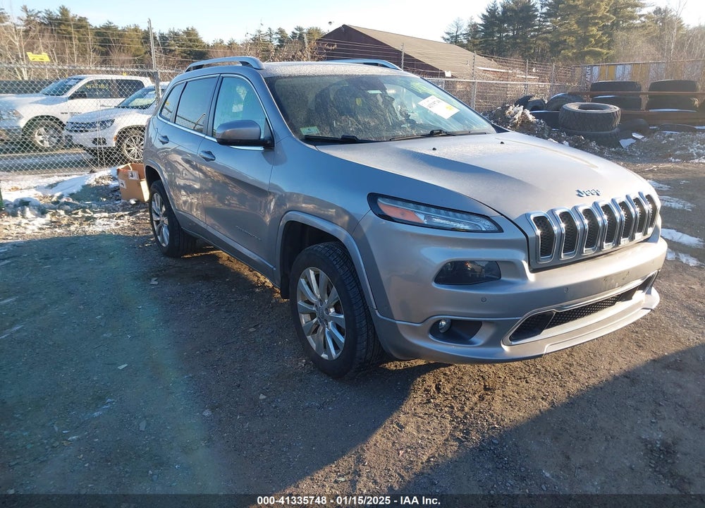 2017 JEEP CHEROKEE OVERLAND 4X4 VIN: 1C4PJMJS2HW599477