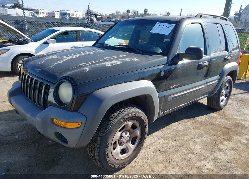 2004 JEEP LIBERTY SPORT VIN: 1J8GL48K54W294901