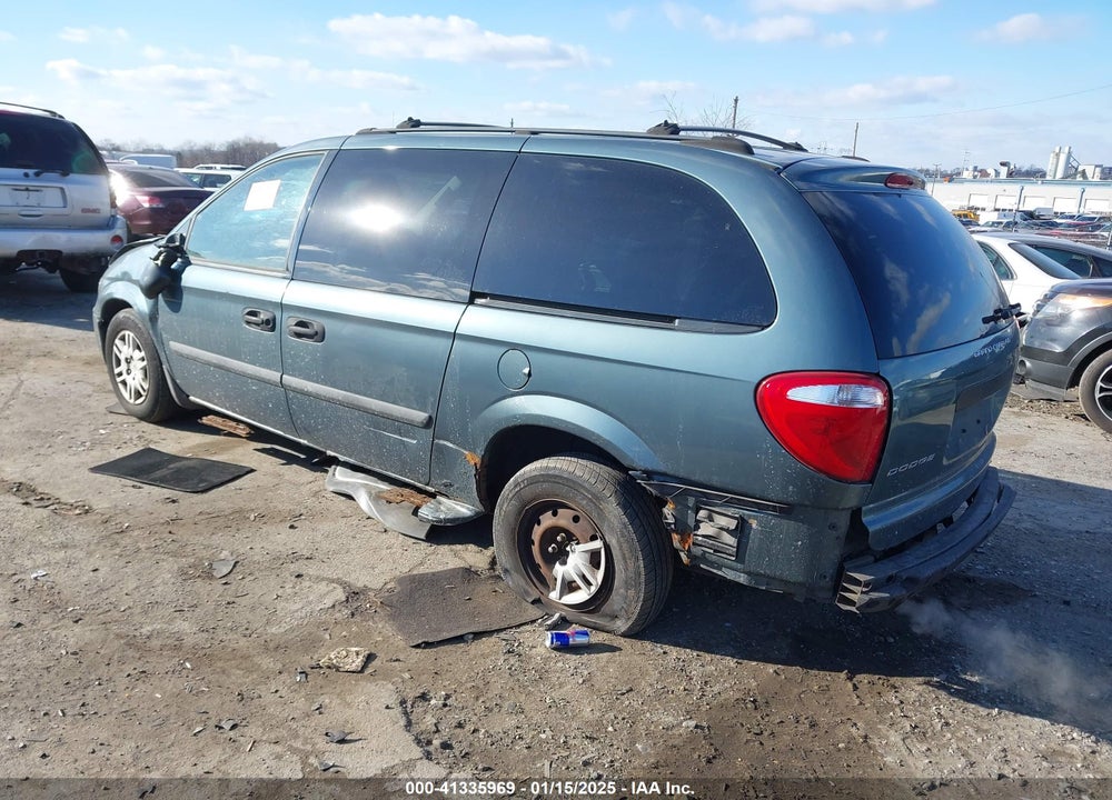 2005 DODGE GRAND CARAVAN SE VIN: 1D4GP24R05B377263