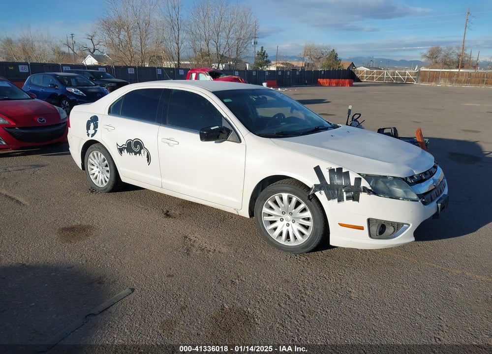 2010 FORD FUSION HYBRID VIN: 3FADP0L30AR258089